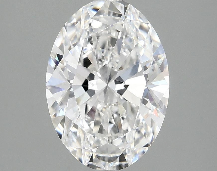 2.03 Carat Oval Shaped Ideal Cut VVS2 IGI Certified Lab Grown Diamond