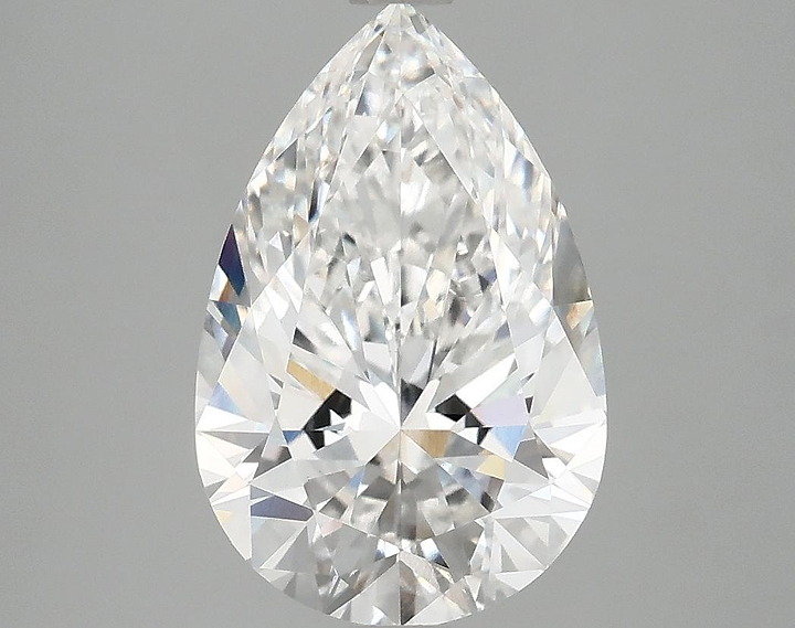 3.09 Carat Pear Shaped Excellent Cut VS1 IGI Certified Lab Grown Diamond