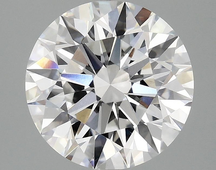 3.09 Carat Round Shaped Excellent Cut VVS2 IGI Certified Lab Grown Diamond