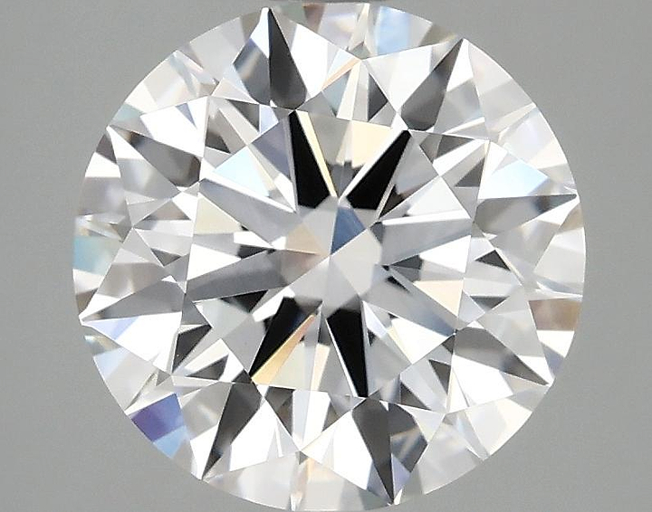 3.02 Carat Round Shaped Ideal Cut VVS2 IGI Certified Lab Grown Diamond