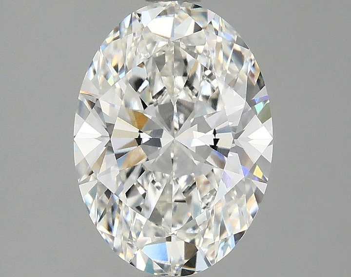 2.1 Carat Oval Shaped Ideal Cut VVS2 IGI Certified Lab Grown Diamond