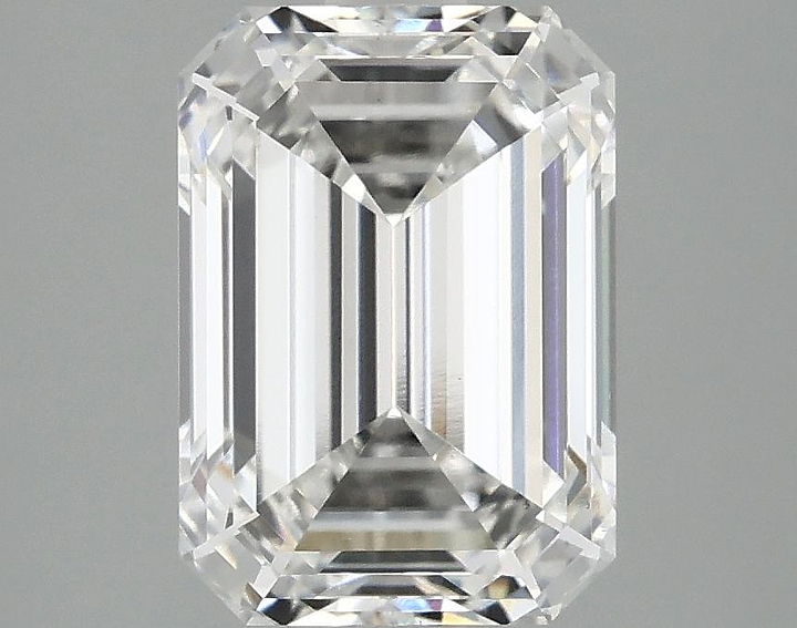 3.07 Carat Emerald Shaped Ideal Cut VS1 IGI Certified Lab Grown Diamond