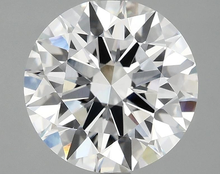 3.07 Carat Round Shaped Ideal Cut VVS2 IGI Certified Lab Grown Diamond