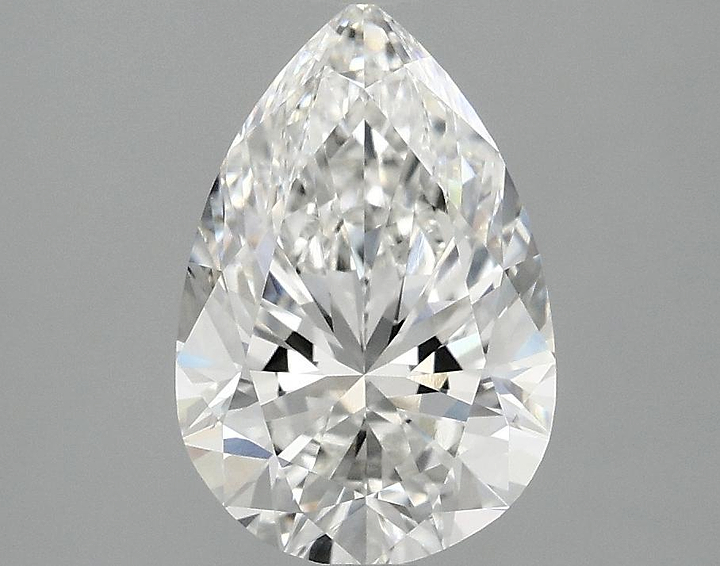 2.09 Carat Pear Shaped Excellent Cut VVS1 IGI Certified Lab Grown Diamond