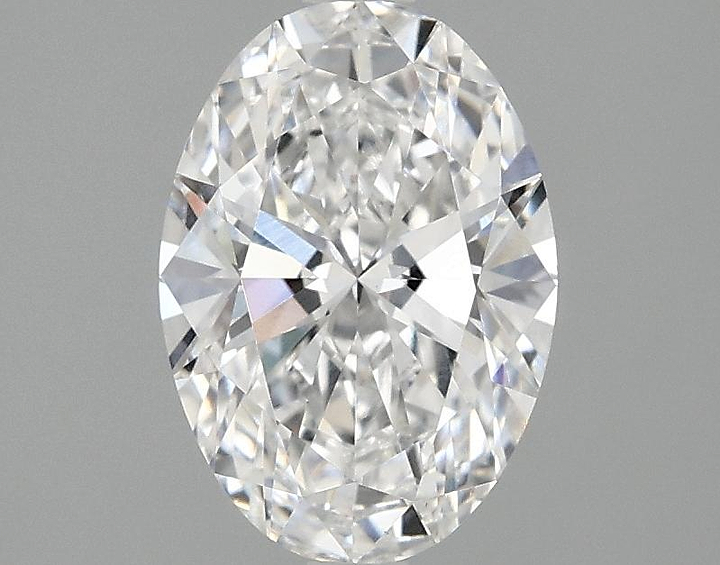1.37 Carat Oval Shaped Ideal Cut VVS2 IGI Certified Lab Grown Diamond