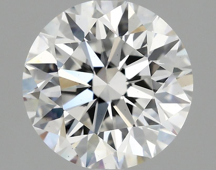2.06 Carat Round Shaped Excellent Cut VS2 IGI Certified Lab Grown Diamond