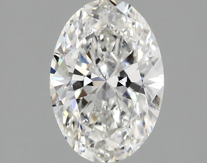 1.55 Carat Oval Shaped Ideal Cut VS2 IGI Certified Lab Grown Diamond