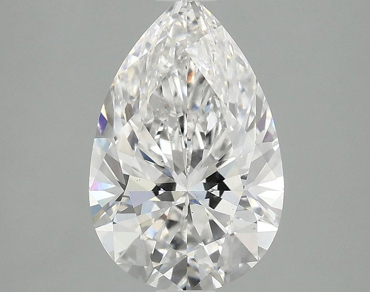 2.57 Carat Pear Shaped Excellent Cut VS1 IGI Certified Lab Grown Diamond