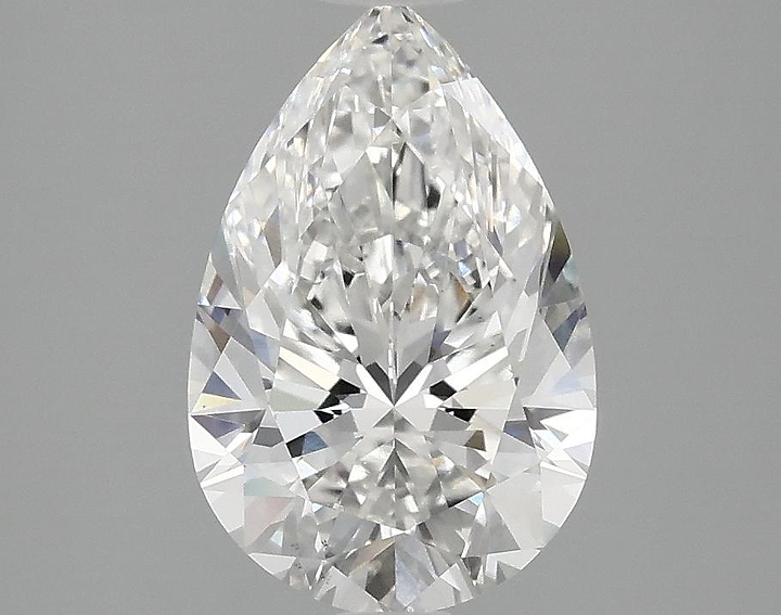 2.08 Carat Pear Shaped Excellent Cut VS1 IGI Certified Lab Grown Diamond
