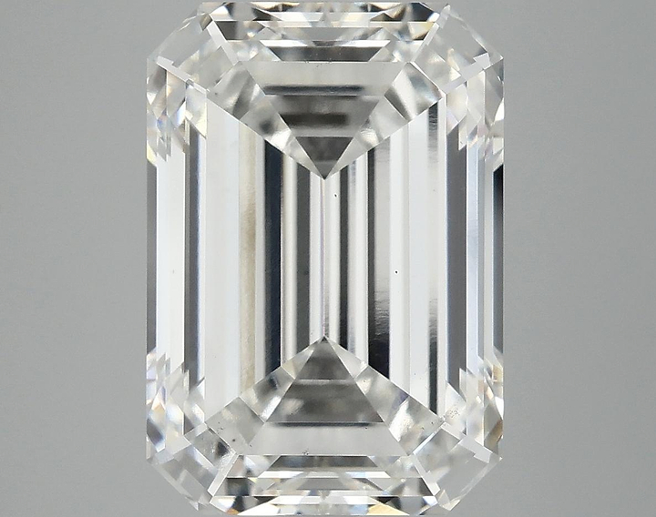 8.08 Carat Emerald Shaped Ideal Cut VS1 IGI Certified Lab Grown Diamond