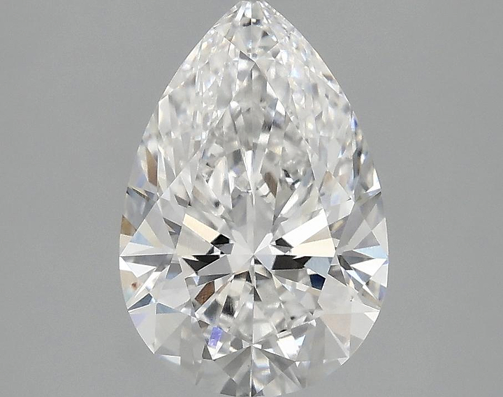 2.02 Carat Pear Shaped Excellent Cut VVS2 IGI Certified Lab Grown Diamond