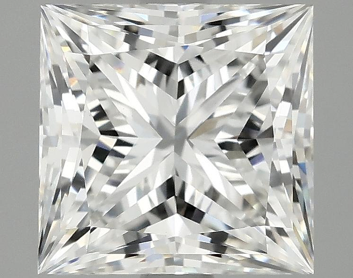2.05 Carat Princess Shaped Ideal Cut VVS2 IGI Certified Lab Grown Diamond