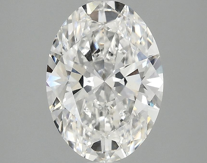 2.05 Carat Oval Shaped Ideal Cut VVS2 IGI Certified Lab Grown Diamond