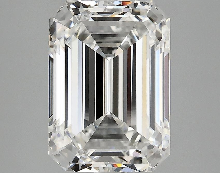 3.1 Carat Emerald Shaped Excellent Cut VS1 IGI Certified Lab Grown Diamond