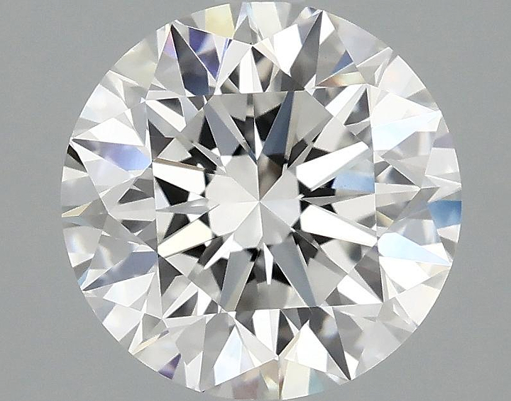 2.07 Carat Round Shaped Excellent Cut VS1 IGI Certified Lab Grown Diamond
