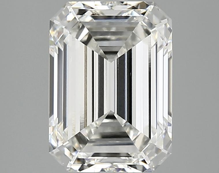 3.08 Carat Emerald Shaped Excellent Cut VS1 IGI Certified Lab Grown Diamond