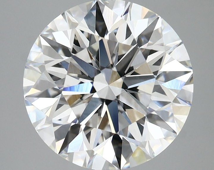 4.06 Carat Round Shaped Excellent Cut VVS2 IGI Certified Lab Grown Diamond