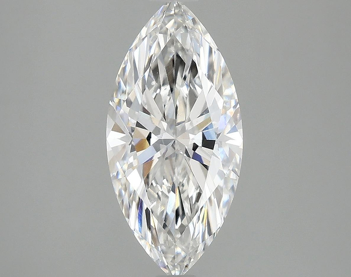 2.06 Carat Marquise Shaped Excellent Cut VS1 IGI Certified Lab Grown Diamond