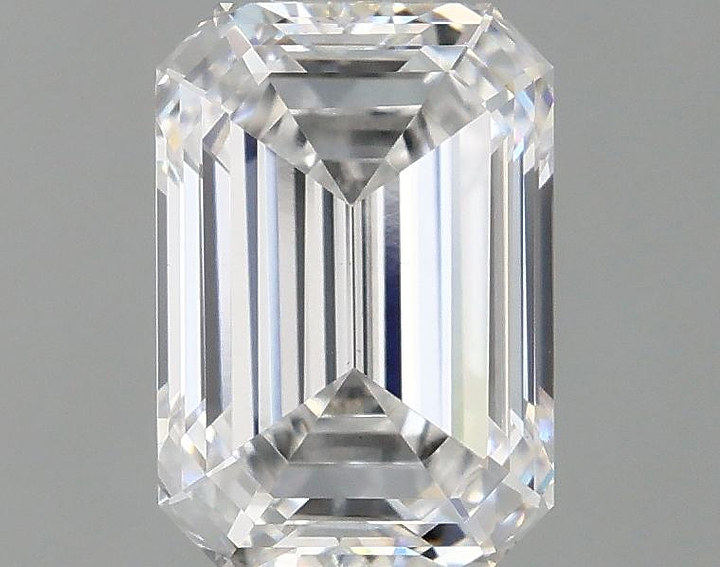 0.99 Carat Emerald Shaped Ideal Cut VS1 IGI Certified Lab Grown Diamond