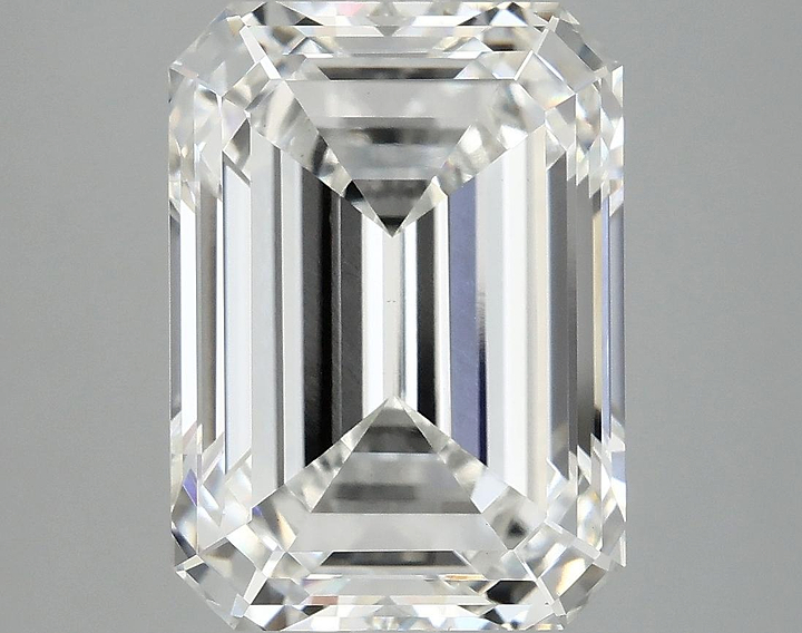 7.19 Carat Emerald Shaped Excellent Cut VS1 IGI Certified Lab Grown Diamond