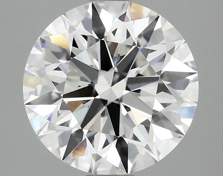 3.09 Carat Round Shaped Excellent Cut VS1 IGI Certified Lab Grown Diamond