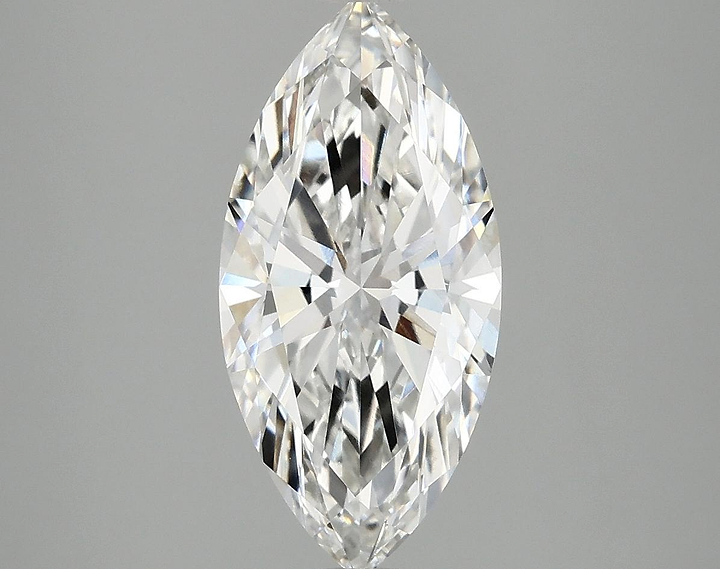 2.51 Carat Marquise Shaped Excellent Cut VS1 IGI Certified Lab Grown Diamond