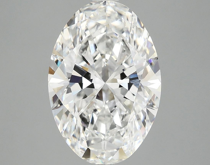 3.84 Carat Oval Shaped Ideal Cut VVS2 IGI Certified Lab Grown Diamond