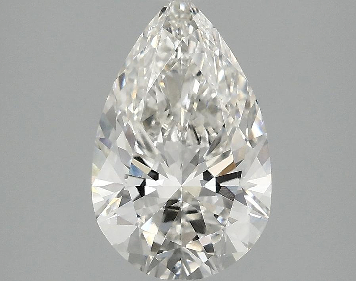 1.8 Carat Pear Shaped Ideal Cut VVS2 IGI Certified Lab Grown Diamond