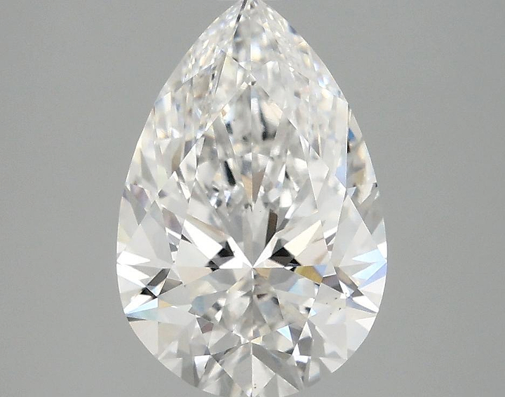2.52 Carat Pear Shaped Excellent Cut VS1 IGI Certified Lab Grown Diamond