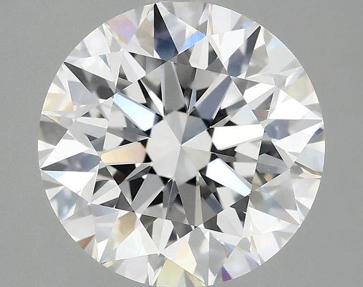 3.03 Carat Round Shaped Excellent Cut VVS2 IGI Certified Lab Grown Diamond