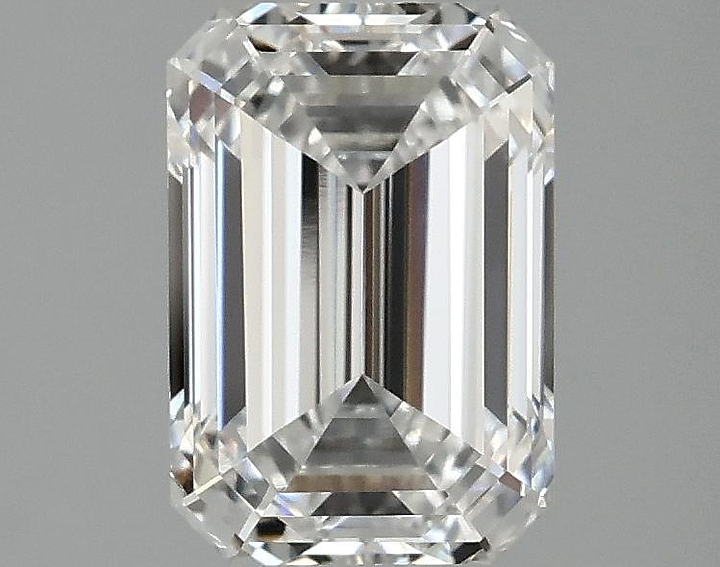 2.08 Carat Emerald Shaped Ideal Cut VVS1 IGI Certified Lab Grown Diamond