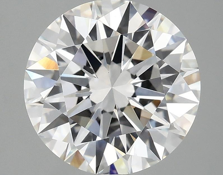 3.07 Carat Round Shaped Ideal Cut VVS2 IGI Certified Lab Grown Diamond