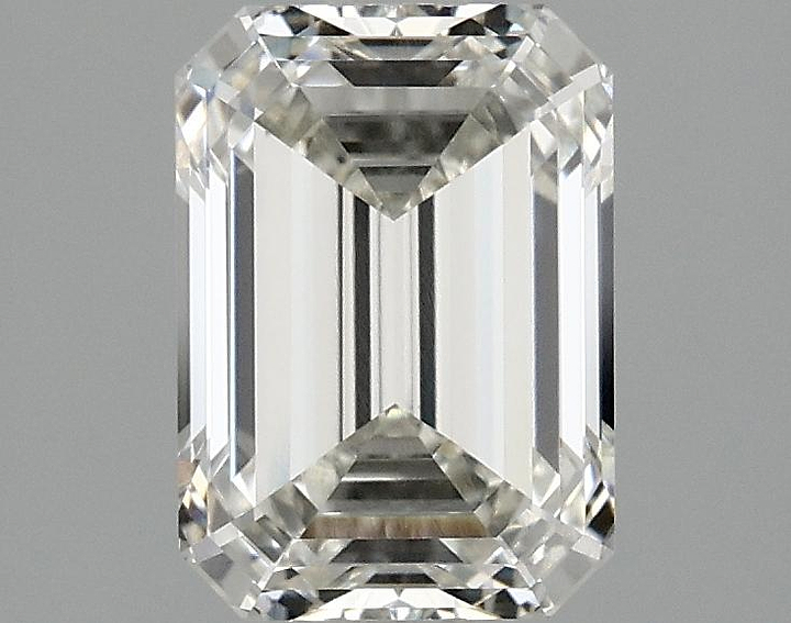 2.1 Carat Emerald Shaped Ideal Cut VVS1 IGI Certified Lab Grown Diamond