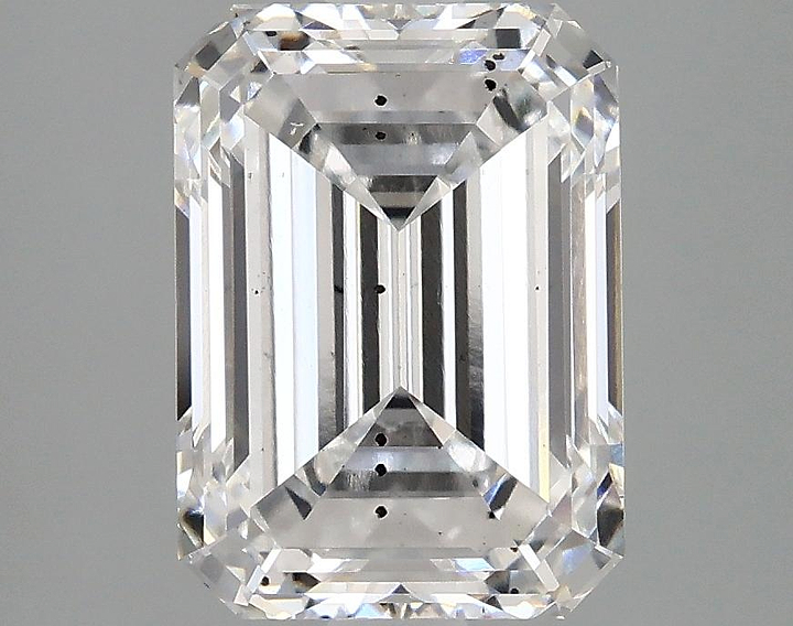 3.1 Carat Emerald Shaped Excellent Cut SI1 IGI Certified Lab Grown Diamond