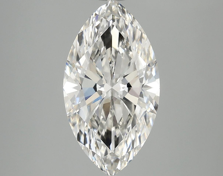 3.07 Carat Marquise Shaped Excellent Cut VS1 IGI Certified Lab Grown Diamond