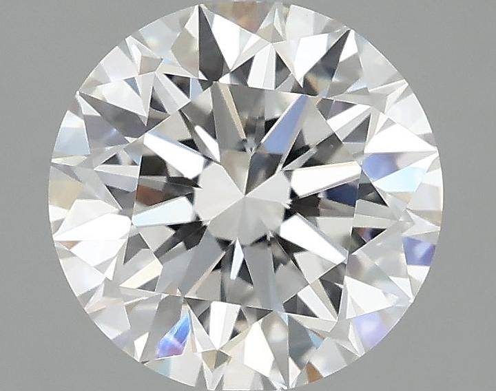 2.44 Carat Round Shaped Excellent Cut VVS2 IGI Certified Lab Grown Diamond