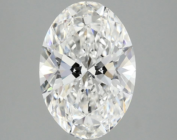 2.54 Carat Oval Shaped Ideal Cut VVS2 IGI Certified Lab Grown Diamond