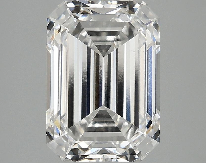 3.05 Carat Emerald Shaped Ideal Cut VS1 IGI Certified Lab Grown Diamond