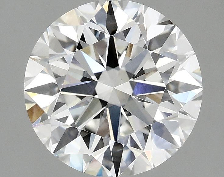 2.57 Carat Round Shaped Excellent Cut VVS2 IGI Certified Lab Grown Diamond