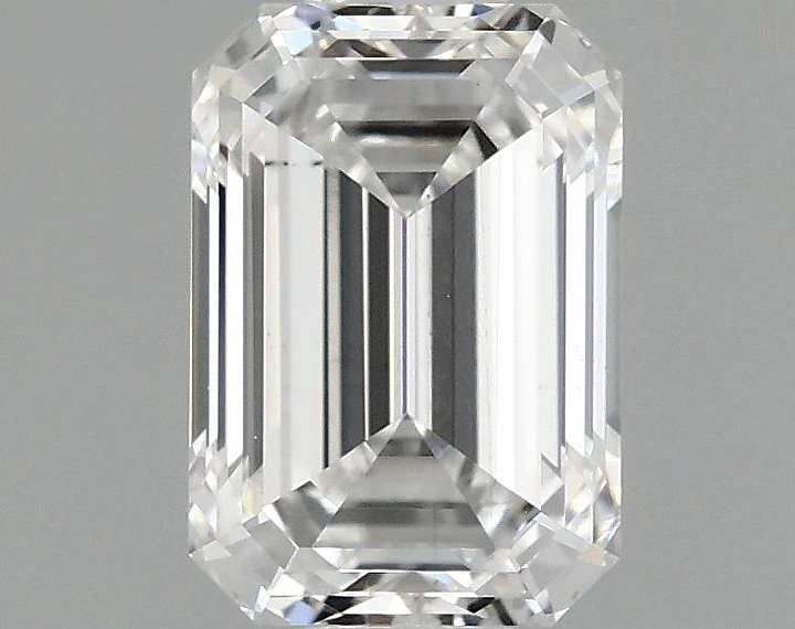 0.97 Carat Emerald Shaped Ideal Cut VS2 IGI Certified Lab Grown Diamond
