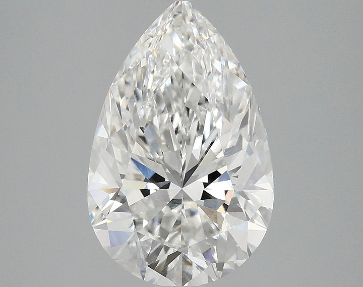 3.1 Carat Pear Shaped Ideal Cut VS1 IGI Certified Lab Grown Diamond