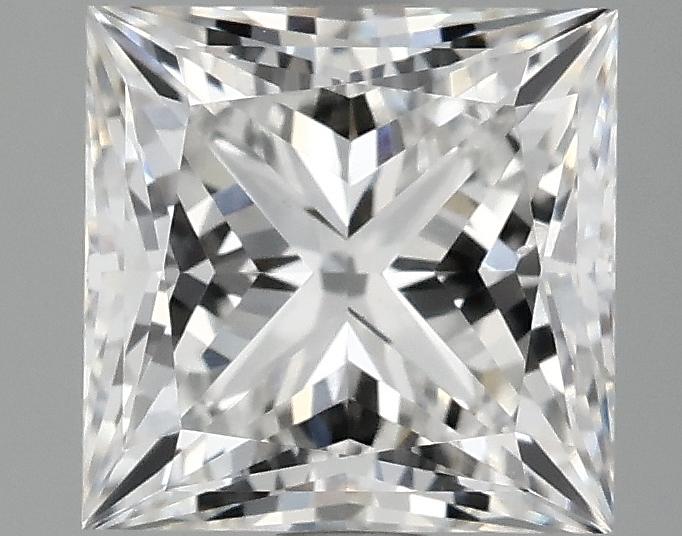 2.08 Carat Princess Shaped Ideal Cut VS2 IGI Certified Lab Grown Diamond