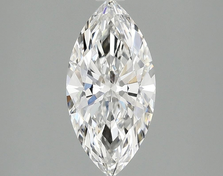 1.42 Carat Marquise Shaped Ideal Cut VVS2 IGI Certified Lab Grown Diamond