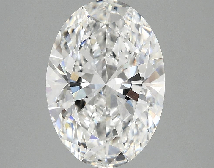 2.96 Carat Oval Shaped Ideal Cut VVS2 IGI Certified Lab Grown Diamond