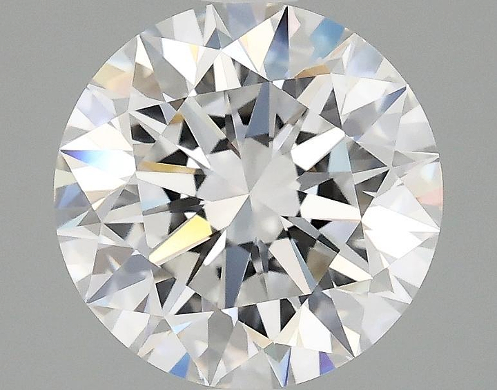 2.55 Carat Round Shaped Excellent Cut VVS2 IGI Certified Lab Grown Diamond