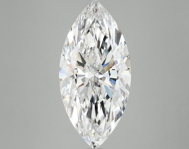 5.09 Carat Marquise Shaped Excellent Cut SI1 IGI Certified Lab Grown Diamond