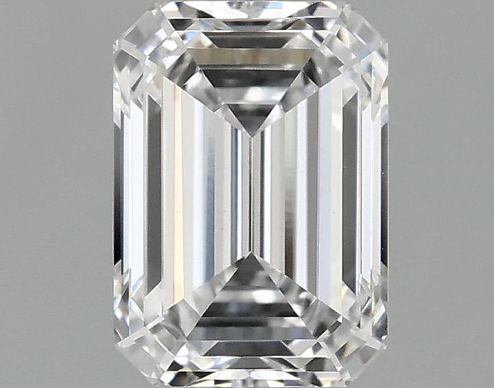 1.08 Carat Emerald Shaped Ideal Cut VS1 IGI Certified Lab Grown Diamond
