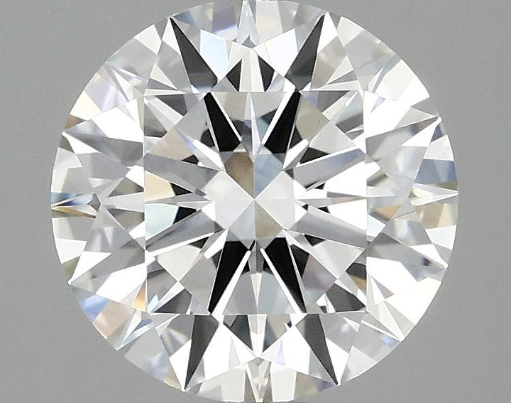 2.52 Carat Round Shaped Ideal Cut VVS2 IGI Certified Lab Grown Diamond