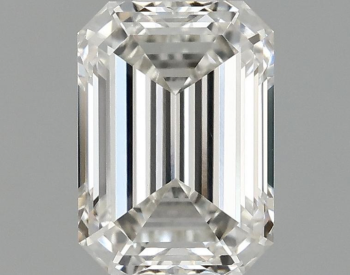 1.01 Carat Emerald Shaped Ideal Cut VVS2 IGI Certified Lab Grown Diamond
