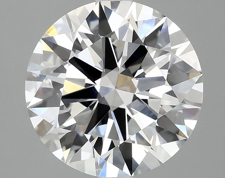 3.07 Carat Round Shaped Ideal Cut VVS2 IGI Certified Lab Grown Diamond
